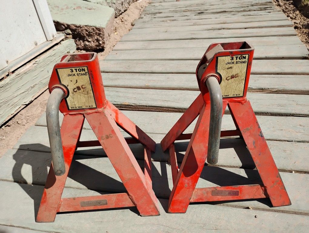 3 Ton Jack Stands...Selling As Is