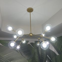 Gold Light fixture