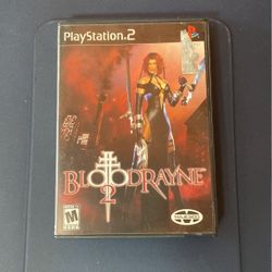 BloodRayne Playstation 2 Game Sony PS2 Disc Only Tested & Working