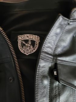 Espinosa leather jacket/vest