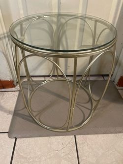 Small Metal Decorative Table