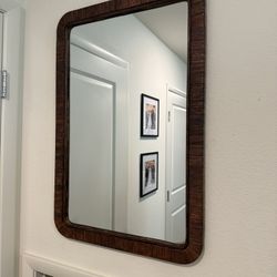 Boho wall mirror
