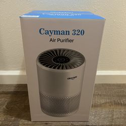 Air Purifier for Large Room, 600 SqFt, H13 True HEPA Filter, Quiet 22dB Okaysou Cayman 320 (Brand New)