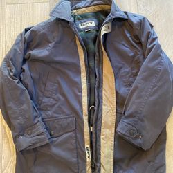 Mens Flannel Lined Jacket Xl 