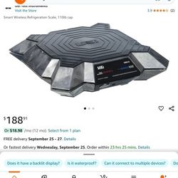 Smart Wireless Refrigeration Scale