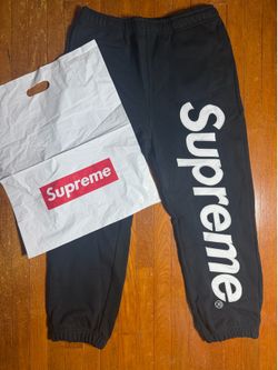 Black Supreme Pants