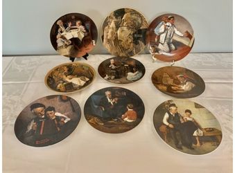 Norman Rockwell Collector Plates