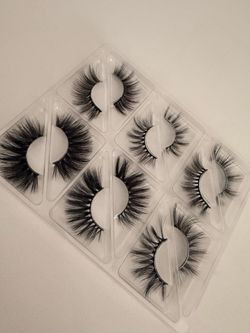 False Eyelashes Set of 6 Pairs