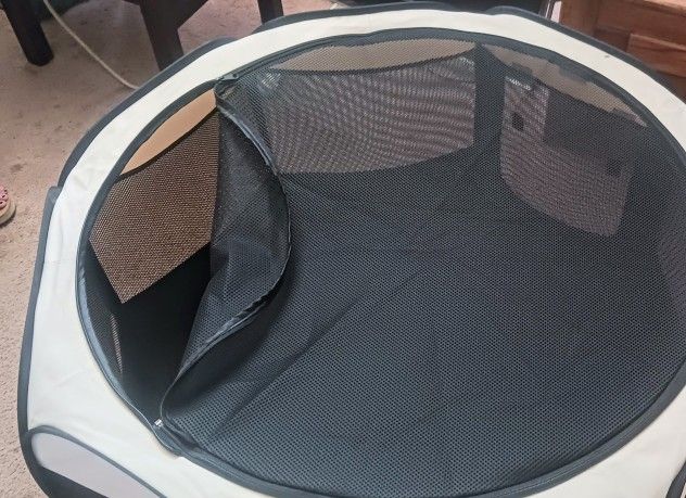 Large Pet Playpen A 4 Pet With Bowl&case