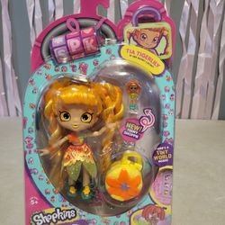 Shopkins Lil Secrets Shoppies Tia Tigerlily With Lil Locket 