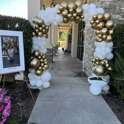 Balloon Garland Marquee Numbers Graduation Wedding Birthday Baby Shower