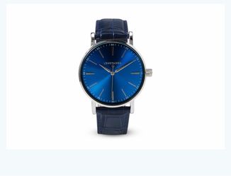 Longvadon Classic Watch - Blue Nuit
