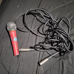 Microphone And  Cable(Cord)20FT.