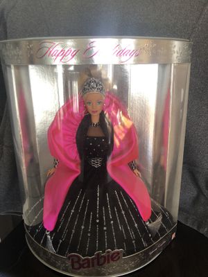 Photo 1998 collectible holiday Barbie diamond condition