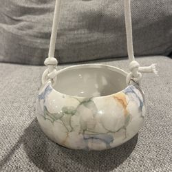 Hanging Ceramic Planter