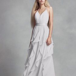 Vera Wang Chiffon Bridesmaid Dress 