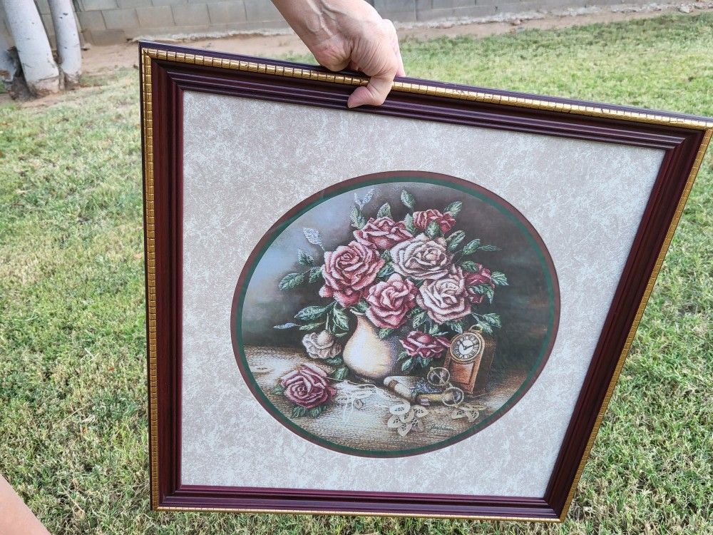 Wall Art Picture "Timeless Beauty" #1339 By Home Interiors And Gifts