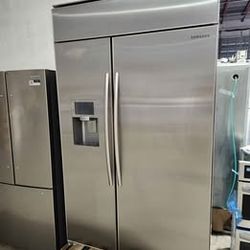 Samsung 48” Built-In Side-by-Side Refrigerator — RS27FDBTNSR