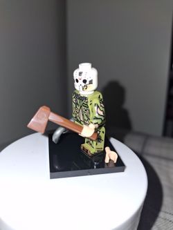 Horror LEGO Minifigure with Accessories