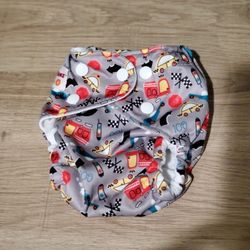 Fuzzibunz One Size Small Cloth Pocket Diaper