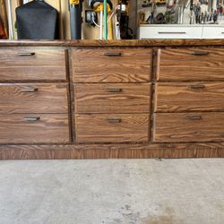 Matching Wood Dresser Set