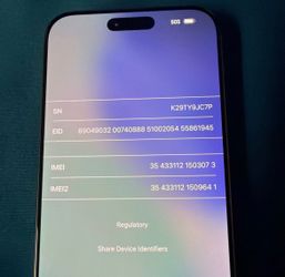 MYW53LL/A Apple iPhone 16 Pro Max 256GB (AT&T) Desert Titanium 97% BH *AS-IS*