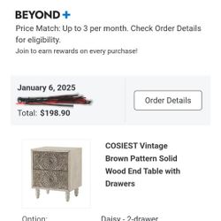 TWO BRAND NEW IN BOX NIGHTSTANDs