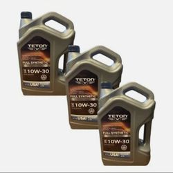 Special Price Motor Oil 10w30 Case 3GAL Full Synthetic API CERTIFIED OIL 