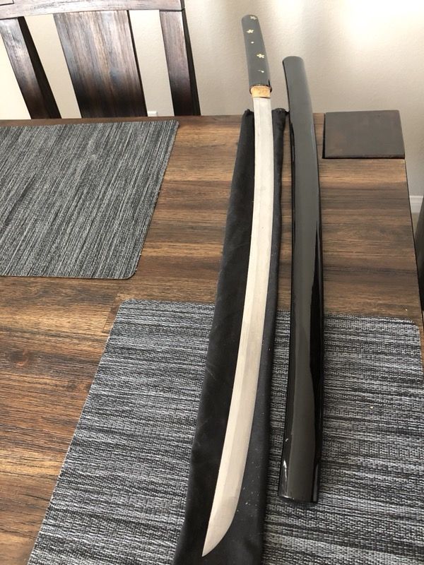 Katana sword O-Ren Ishii replica sword, display only.