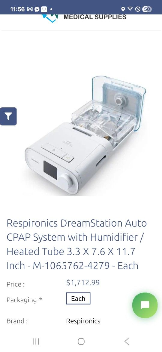 Philips DreamStation  CPAP Package 