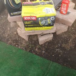 BRAND NEW NEVER OPENED RYOBI BENCH GRINDER 6 INCH  DISC SPINDLE 2.1 AMP INDUCTION MOTOR LED LIGHTING