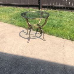 Round End Table