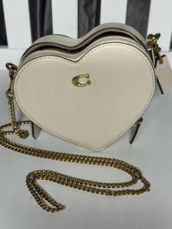 Mini heart crossbody bag