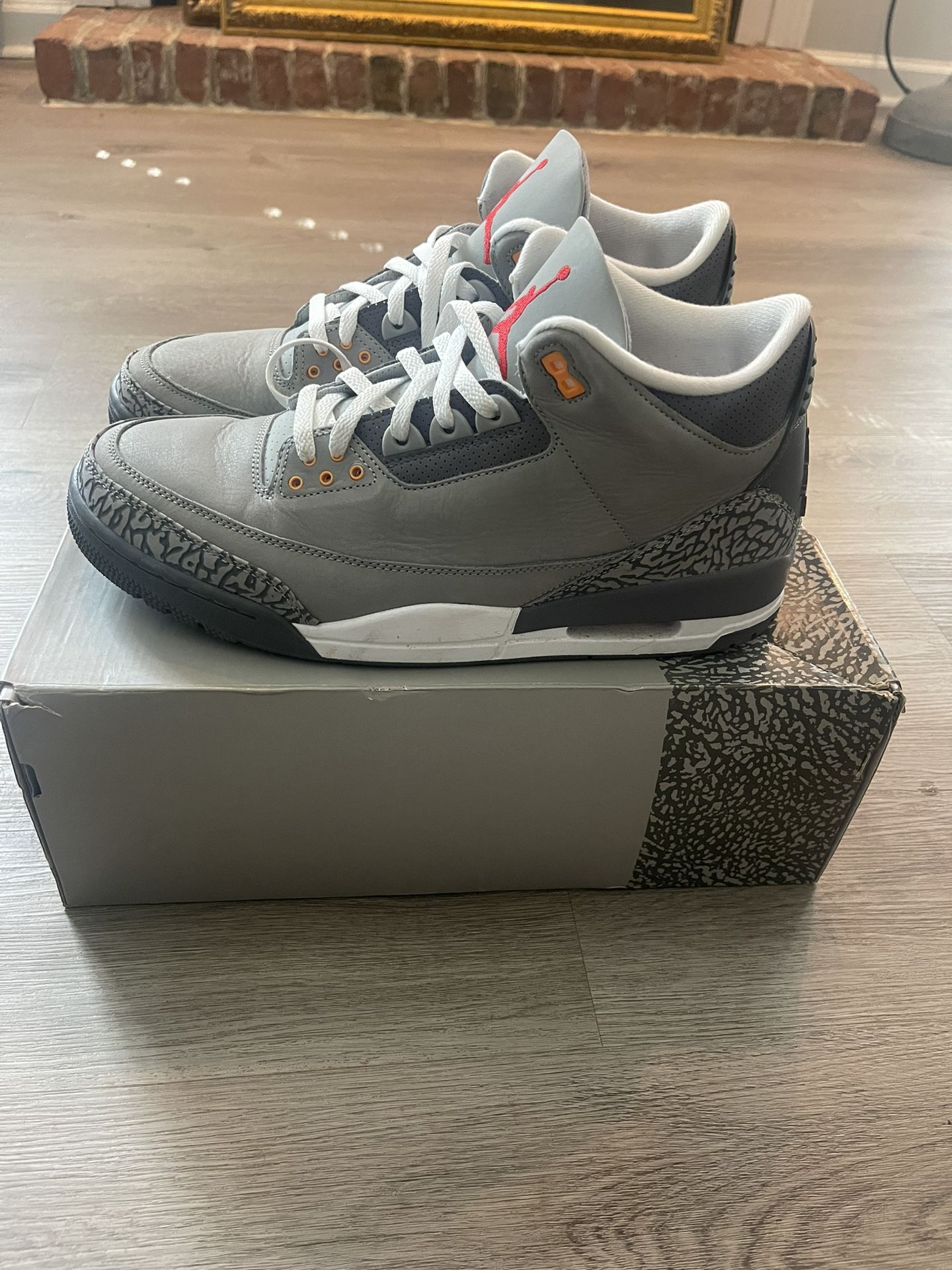 nike air jordan 3 retro “cool grey” Size 13