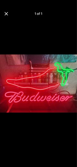 Budweiser neon