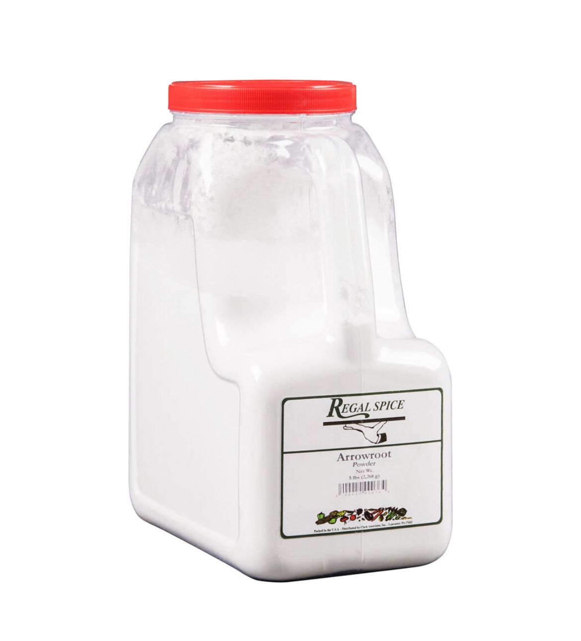 5 Lbs Arrowroot Powder For Play Dough, Talcum Powder, Dry Shampoo 