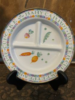 MacKenzie Childs Enamel Divided Dish