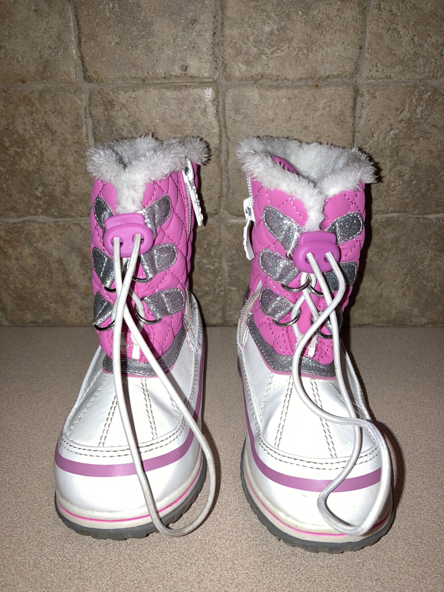 Totes Star Toddler Girls' Winter Boots Sz 10