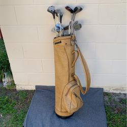 Golf Clubs And Golf Bag 