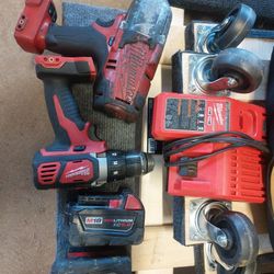Milwaukee 1/2 Impact And Driver Set