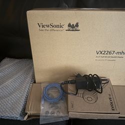 Monitor. Laptop.Keyboard.Headset