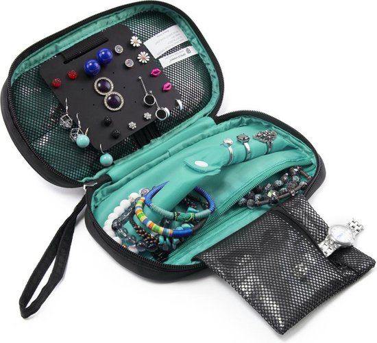 NWT BAGSMART Travel Jewelry Organizer Storage Cases Jewelry Box
