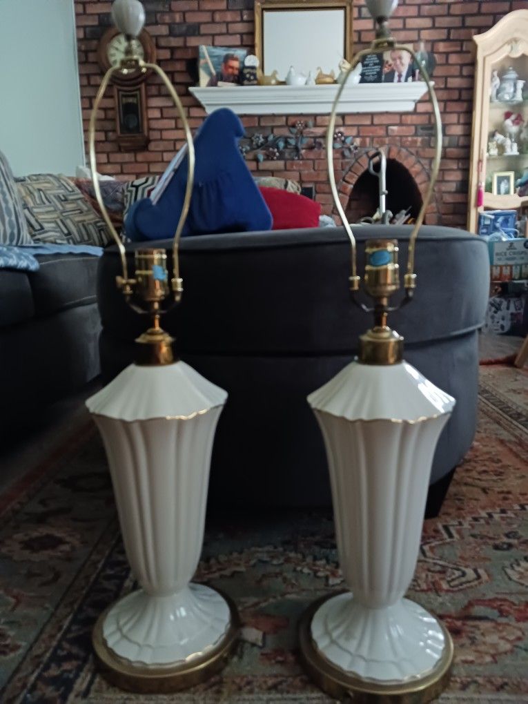 Vintage Lenox Lamps