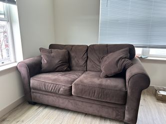 50” Brown Couch