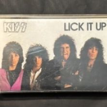 KISS Original Cassette Tape Lick It Up 1983