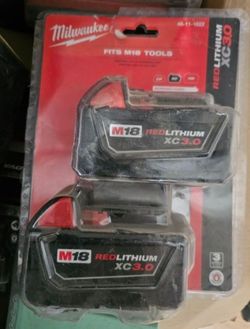 Milwaukee M18 XC 3.0 AH Battery (2-Pack)