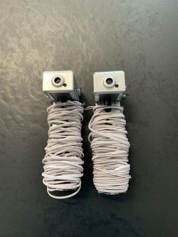 Garage door sensors.