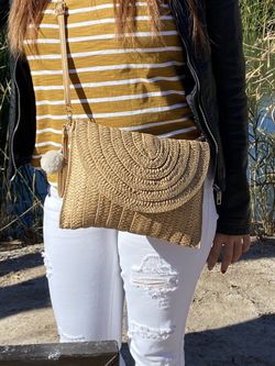 Woven Crossbody Bag