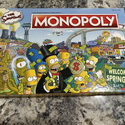 Simpson Monopoly ( Missing Two Symbols )