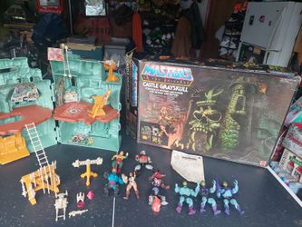 Vintage He Man Masters Of Universe Castle Grayskull 